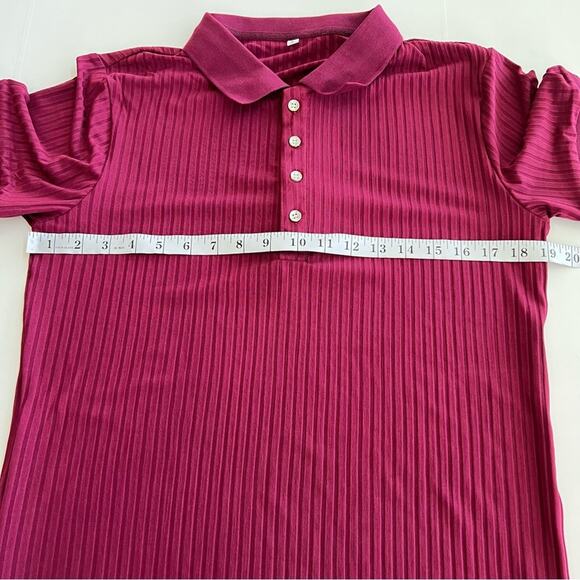 New CANGHPGIN Muscle Polo Shirt Men’s Slim Fit Short Sleeve Golf Shirts - Picture 4 of 9
